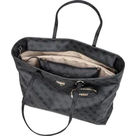 GUESS Shopper Power Play II Large Tech Tote Coal Logo