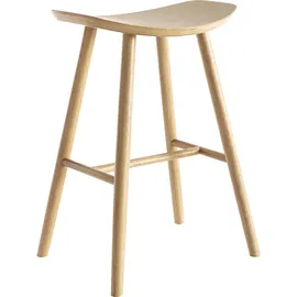 miliboo Barhocker helles Holz H65 cm (2er-Set) DEMORY