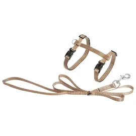 Karlie Art Sportiv Plus Geschirr und Leine L: 110 cm beige