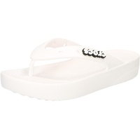 Crocs Classic Platform Flip white 37-38