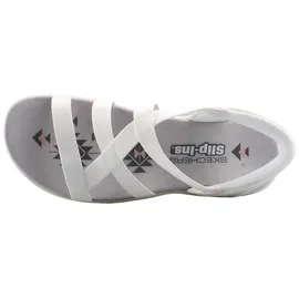 SKECHERS Reggae Slim-Stretch Flex Damen Weiss 40