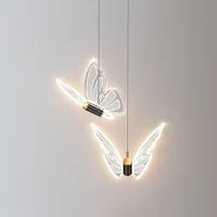 Mengjay Esszimmerlampen Esstischlampe LED Pendelleuchten Höhenverstellbar Designer Hängeleuchte Dreifarbtemperatur Dimmbar LED Hängelampe Wohnzimmer Esstisch Küchen Lampen (B, 2xFlammige)