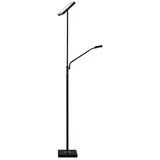 Lindby Sumani LED-Stehleuchte Stehlampe Leuchte Leselampe Deckenstrahler schw226