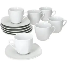 Mambocat Espressotasse 0,08 l Weiß 6 St.