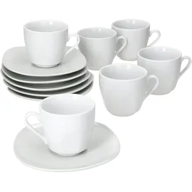 Mambocat Espressotasse 0,08 l Weiß 6 St.