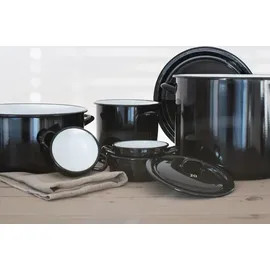 RIESS Kasserolle 24 cm schwarz