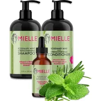 Mielle Haarpflege Rosmarin Set: Shampoo Conditioner Haaröl von Mielle