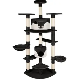 Tectake Fippi Kratzbaum 201 cm schwarz