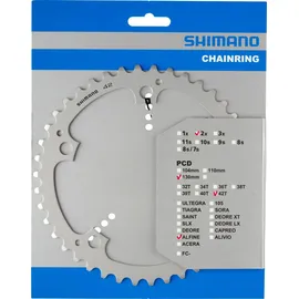 Shimano Alfine FC-S501 Kettenblatt 1-Fach Silber Ausführung 42 Zähne