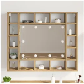 vidaXL Spiegelleuchten 12 Pcs Weiß 4,5 x 4,5 x 4,8 cm Kunststoff