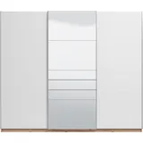 INOSIGN Schwebetürenschrank Mondego 263 x 224 x  65 cm weiß braun