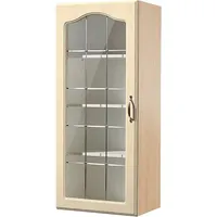 WIHO KÜCHEN Vitrinenaufsatz Linz, 50 cm breit, mit Glastür