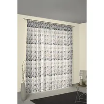 Wirth Vorhang WIRTH "Berlare", braun, B:132cm H:155cm, Baumwolle, Polyester, Gardinen, nach Maß