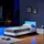 Home Deluxe Astro LED 90 x 200 mit Matratze weiß