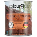 ColourPlus Holzschutzlasur außen 750 ml - Transparent - wetterfeste Holzschutzfarbe mit UV-Schutz für Gartenmöbel, Zäune und Carports - Holzlasur und Holzschutz Öl-Lasur für außen