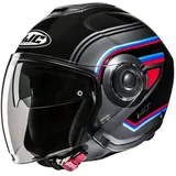 HJC Helmets i40N Linia Schwarz/Grau/Rot M