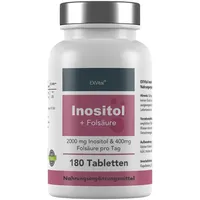 Exvital Inositol mit Folsäure Tabletten 180 St.