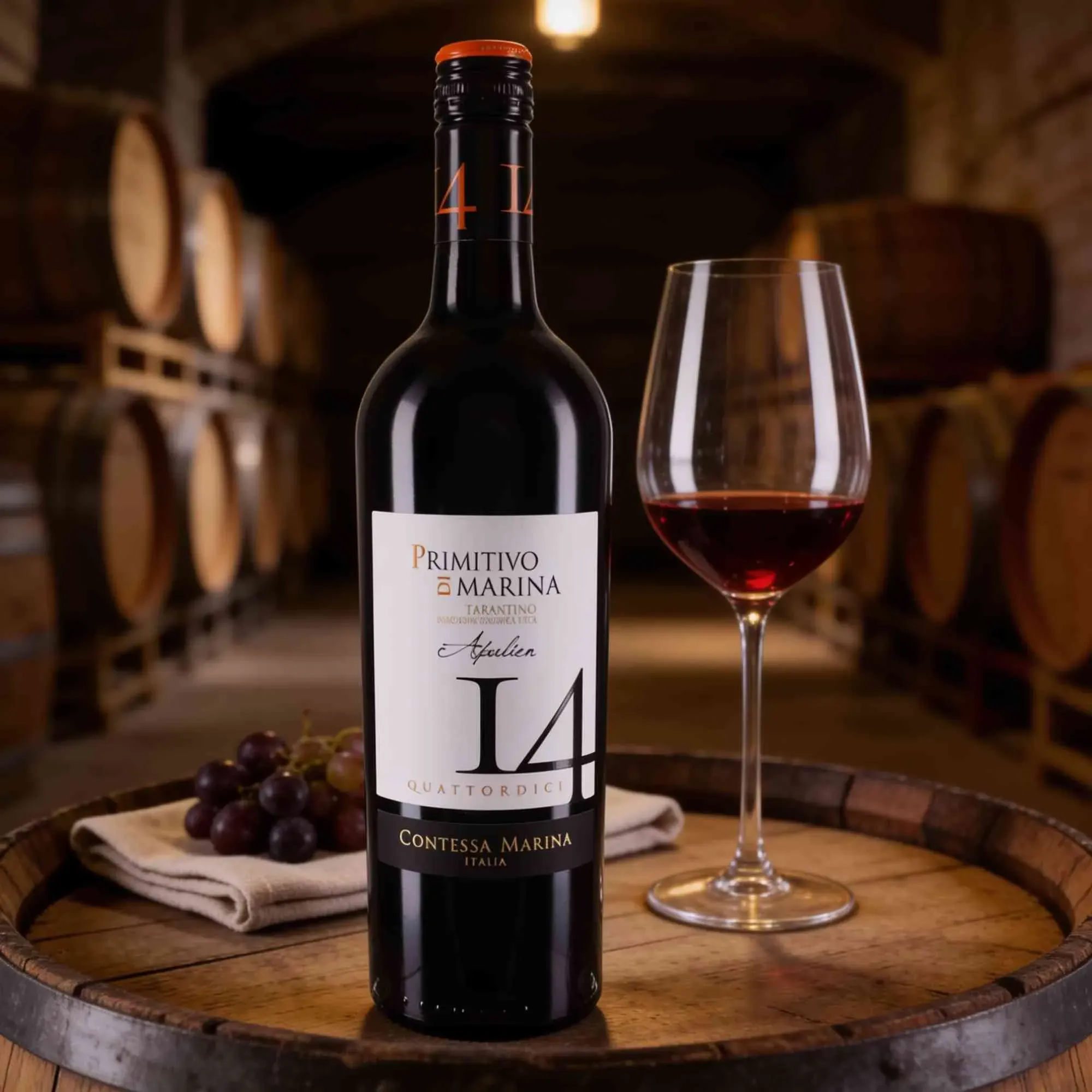 Cantina Cantolio 2024 Contessa Marina Primitivo di Marina 14 2024 Primitivo  Italien