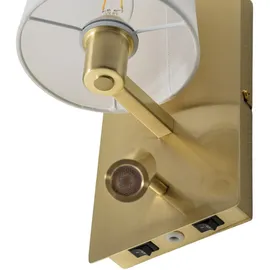 LINDBY Aiden (Modern) 1 flammig E14 Gold/Messing