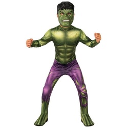 Metamorph Kostüm Avengers – Hulk Classic Kostüm für Kinder, Der grüne Marvel-Superheld im klassischen Look mit zerrissener Hose grün