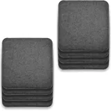 Rubberneck 8er Set 40 x 40 cm Grau