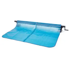 Intex Planenaufroller 274 - 488 cm grau/weiß 28051