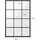 [en.casa] Cupello 90 x 60 cm Schwarz