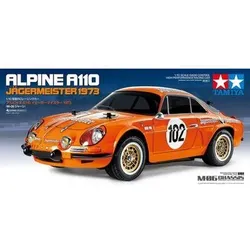 TAMIYA 300058708 1:10 RC Renault Alpine A110 Jägermeister M-06