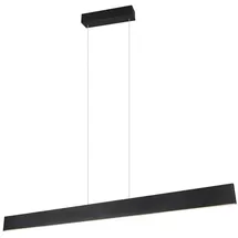 Trio Leuchten LED-Pendelleuchte GALWAY, 150 x 150 cm - 1-flammig - Schwarz matt - Metall, - höhenverstellbar