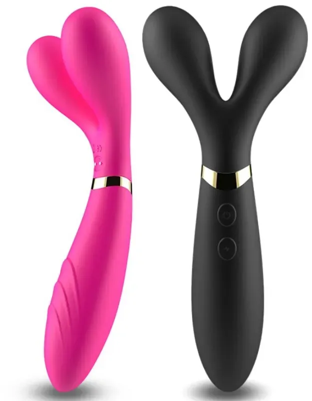 ARMONY - Y-WAND MASSAGER & VIBRATOR DOPPELKOPF FUCHSIA