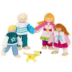 goki Susibelle Biegepuppen-Familie, 5-tlg.