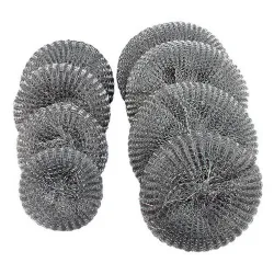Sito Topfschwamm, umweltfreundlich 682680/40030 , 1 Packung = 10 Metallschwämme, Gewicht: 90 Gramm