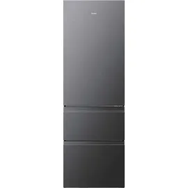 Haier HTR3618CNMP 3D 60 Kühl-Gefrierkombination (360 l, 1850 mm hoch, Dark Inox)