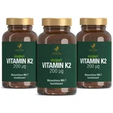 VITACTIV Vitamin K2 Tabletten 200 μg - 270 Stück (9 Monate) - Vitamin K2 MK7 All Trans Menaquinon - Für Knochen & Blutgerinnung, Alternative zu K2 Tropfen - Hochdosiert, hohe Bioverfügbarkeit, Vegan