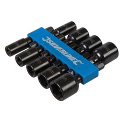 Steckschlüssel Set 5-12 mm magnetisch 1/4 Zoll 9-teilig