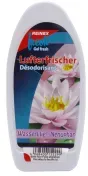 Reinex fresh Lufterfrischer Gel, Erfrischender Raumduft in einer praktischen Box zum Stellen oder Liegen, 125 g - Dose, Wasserlilie