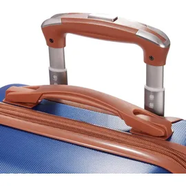 Brubaker Paris 4-Rollen 76,5 cm / 100 l blau/braun