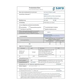 Saro Barkühlschrank mit 2 Türen Modell BC 208