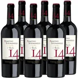 Primitivo Susumaniello Puglia IGT "14" Contessa Marina Apulien Rotwein halbtrocken (6 x 0.75)