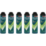 Rexona 6x Rexona Men Nonstop Protection Deospray Extreme Dry Anti Transpirant mit 72 Stunden Schutz vor Schweiß und Körpergeruch 150 ml