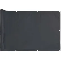 vidaXL Balkon-Sichtschutz 600 x 90 cm Anthrazit PVC