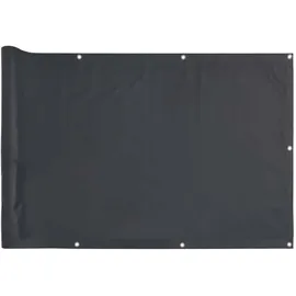 vidaXL Balkon-Sichtschutz 600 x 90 cm Anthrazit PVC