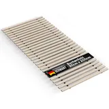 TUGA - Holztech Rollrost Buche Lattenrost 180 x 200 cm (2X 90 x 200 cm) 28 Leisten, 22mm bis 650kg unbehandeltes Buchenholz unserer Wälder