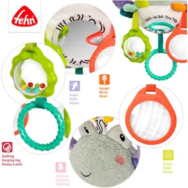 Fehn "Mini-Mobile Krabbe", bunt, Mobilés, BabyB:18cm H:7,4cm L:22cm, Softvelour, B:18cm H:7,4cm L:22cm