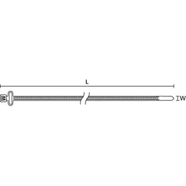 Hellermann Tyton HellermannTyton Kabelbinder T50RFIDCLA
