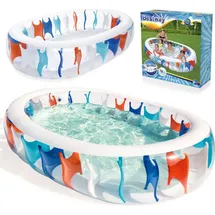 BESTWAY Pool Elliptic Planschbecken 229 x 152 x 51 cm (54066)