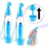 Pearl 2er-Set Pumpdruck-Wasser-Zerstäuber zur Abkühlung, je 75 ml