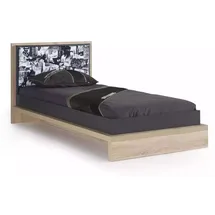 xl moebel gmbh Kinderbett Kindermöbel Garnitur Kinderzimmer Bett Holz Grau Set 7tlg