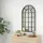 Homcom Wandspiegel Garderobenspiegel 110 x 62cm Flurspiegel mit Metallrahmen