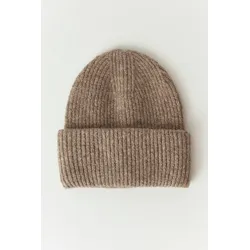 Y rib beanie - White - ONESIZE